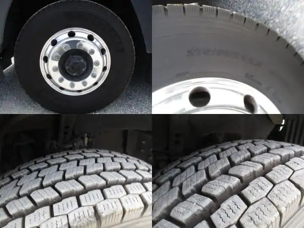 ★車検付R7.12.26迄★ 令和5年 三菱 3軸高床アルミウイング AT ハイルーフ メッキ アルミホイール 床鉄板 最大積載量;13,900kgの画像22