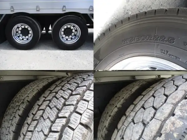 ★車検付R7.12.26迄★ 令和5年 三菱 3軸高床アルミウイング AT ハイルーフ メッキ アルミホイール 床鉄板 最大積載量;13,900kgの画像23