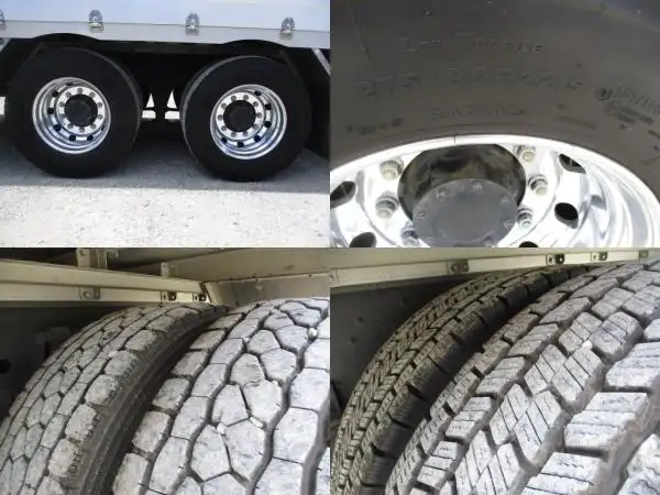 ★車検付R7.12.26迄★ 令和5年 三菱 3軸高床アルミウイング AT ハイルーフ メッキ アルミホイール 床鉄板 最大積載量;13,900kgの画像24