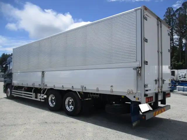 ★車検付R7.12.26迄★ 令和5年 三菱 3軸高床アルミウイング AT ハイルーフ メッキ アルミホイール 床鉄板 最大積載量;13,900kgの画像7