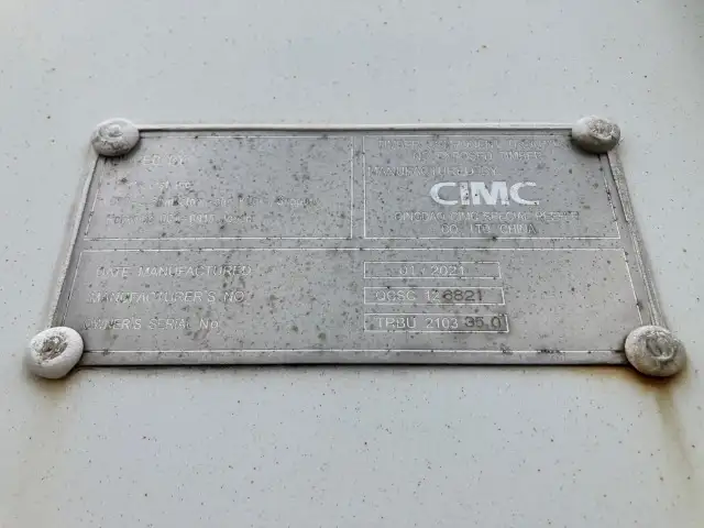 ☆車検付き(R8.8.28)☆ 令和3年 40FT2軸冷凍コンテナシャシSET エアサス(リフトアクスル付) ユニット:MAGNUM PLUS 発電機:サーモキング(SG-3000e) ジョロダー4列 キーストン 積載:24,000㎏ 第五輪8,900㎏以上の画像9