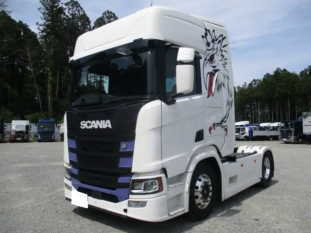 車検付 平成31年 スカニア トラクタ 距離436,000㎞ スライドカプラー 第五輪11.7tの画像1