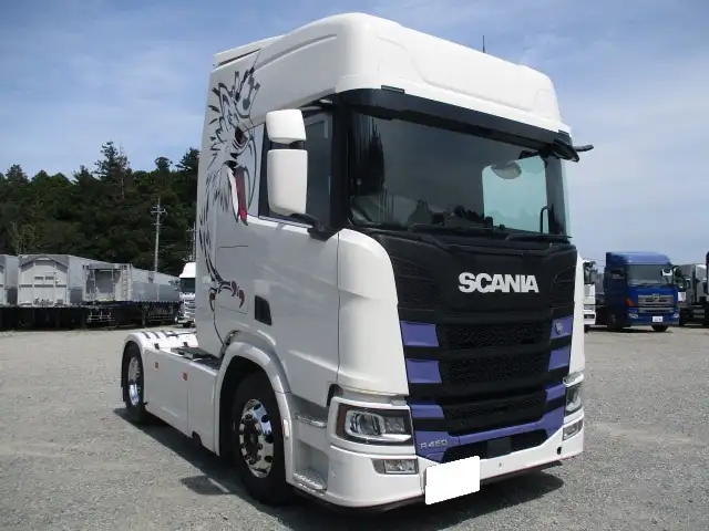 車検付 平成31年 スカニア トラクタ 距離436,000㎞ スライドカプラー 第五輪11.7tの画像3