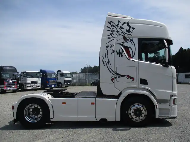 車検付 平成31年 スカニア トラクタ 距離436,000㎞ スライドカプラー 第五輪11.7tの画像4