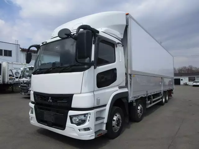 平成30年03月中古大型アルミバン・ウィング三菱ふそうスーパーグレートの画像1