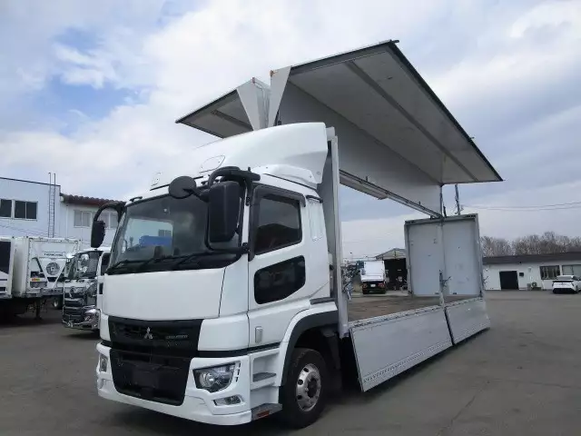 平成30年03月中古大型アルミバン・ウィング三菱ふそうスーパーグレートの画像7