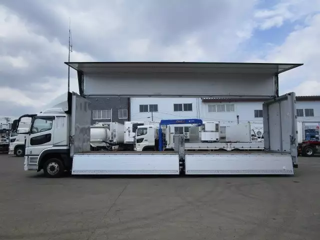 平成30年03月中古大型アルミバン・ウィング三菱ふそうスーパーグレートの画像8