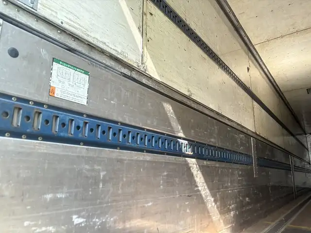 ナンバー付き 平成15年 フルハーフ 13m2軸ウィングトレーラー(テーパー型) リフトアクスル 積載:18,900㎏ 第五輪荷重:9,400㎏以上 エアジョロダー付きの画像14