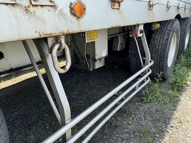 ナンバー付き 平成15年 フルハーフ 13m2軸ウィングトレーラー(テーパー型) リフトアクスル 積載:18,900㎏ 第五輪荷重:9,400㎏以上 エアジョロダー付きの画像4