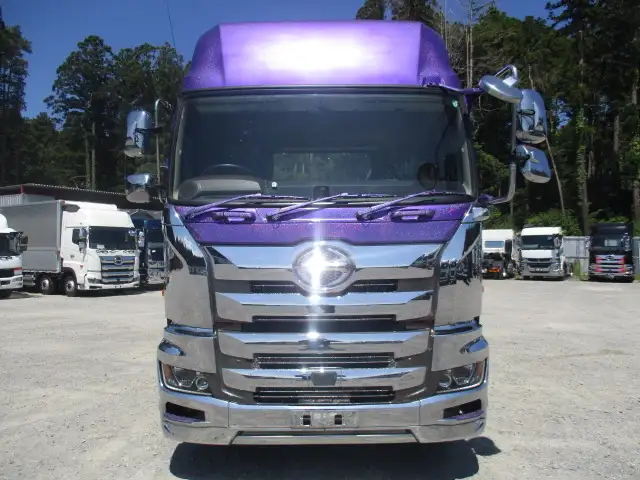 令和1年 日野 トラクタ D尺 ハイルーフ 450馬力 MT7 第五輪:11,500㎏ 距離:45万㎞の画像2