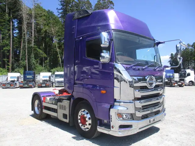 令和1年 日野 トラクタ D尺 ハイルーフ 450馬力 MT7 第五輪:11,500㎏ 距離:45万㎞の画像3