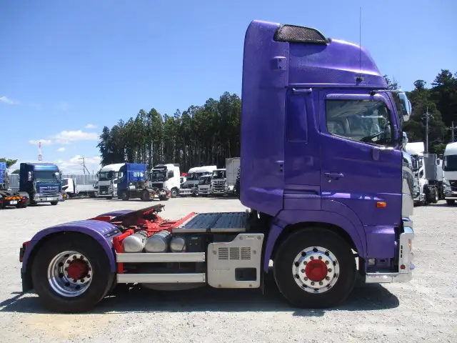 令和1年 日野 トラクタ D尺 ハイルーフ 450馬力 MT7 第五輪:11,500㎏ 距離:45万㎞の画像4