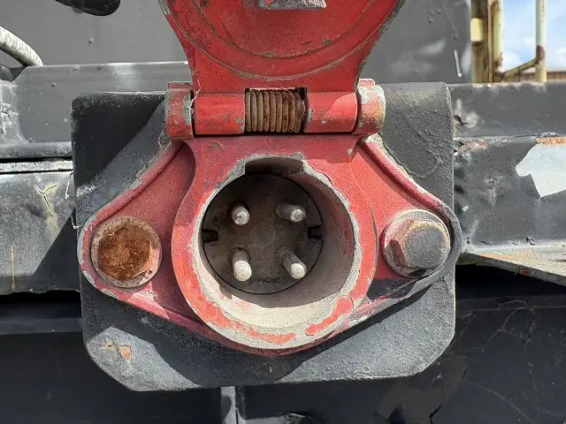 【車検=R8年9月迄】H13年フルハーフ  2軸ダンプトレーラー  ステンレス張  内寸＝830x220x63の画像28