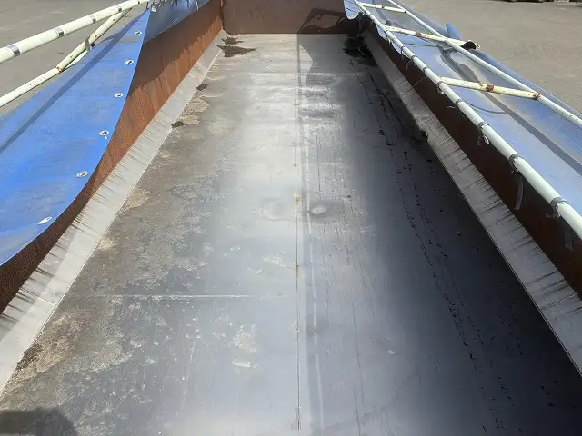 【車検=R8年9月迄】H13年フルハーフ  2軸ダンプトレーラー  ステンレス張  内寸＝830x220x63の画像37