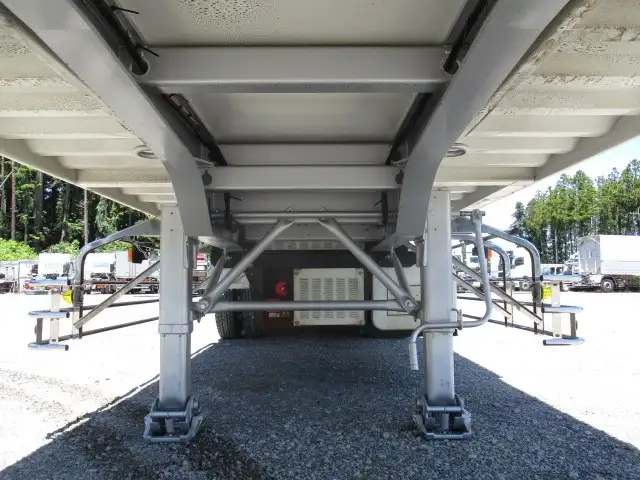 【関東保管】冷箱 新品未使用　令和7年　トレクス　40FT3軸冷凍コンテナシャシSET　ユニット：MAGNUM PLUS　発電機：SG3000（中古）　ジョロダー4列　キーストン　観音SD　リフトアクスル(後後軸残し)　積載：30,480㎏　第五輪：10,830㎏以上の画像13