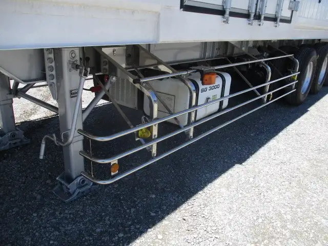 【関東保管】冷箱 新品未使用　令和7年　トレクス　40FT3軸冷凍コンテナシャシSET　ユニット：MAGNUM PLUS　発電機：SG3000（中古）　ジョロダー4列　キーストン　観音SD　リフトアクスル(後後軸残し)　積載：30,480㎏　第五輪：10,830㎏以上の画像14