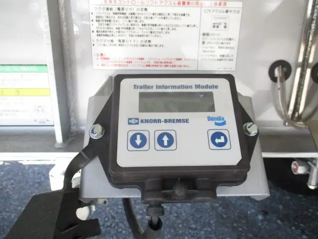 【関東保管】冷箱 新品未使用　令和7年　トレクス　40FT3軸冷凍コンテナシャシSET　ユニット：MAGNUM PLUS　発電機：SG3000（中古）　ジョロダー4列　キーストン　観音SD　リフトアクスル(後後軸残し)　積載：30,480㎏　第五輪：10,830㎏以上の画像28