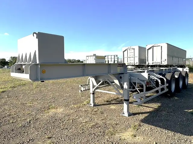 平成20年　20FT3軸コンテナシャシ　リーフサス　積載24,000㎏の画像1