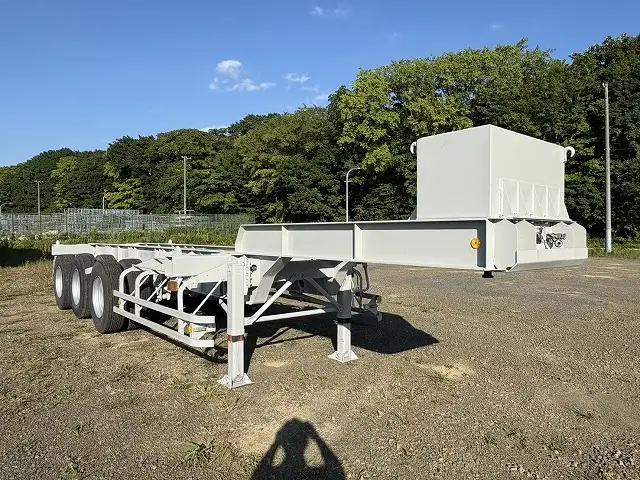 平成20年　20FT3軸コンテナシャシ　リーフサス　積載24,000㎏の画像3