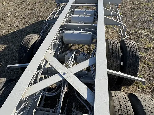 平成20年　20FT3軸コンテナシャシ　リーフサス　積載24,000㎏の画像26