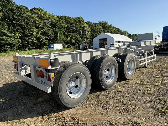 平成20年　20FT3軸コンテナシャシ　リーフサス　積載24,000㎏の画像5