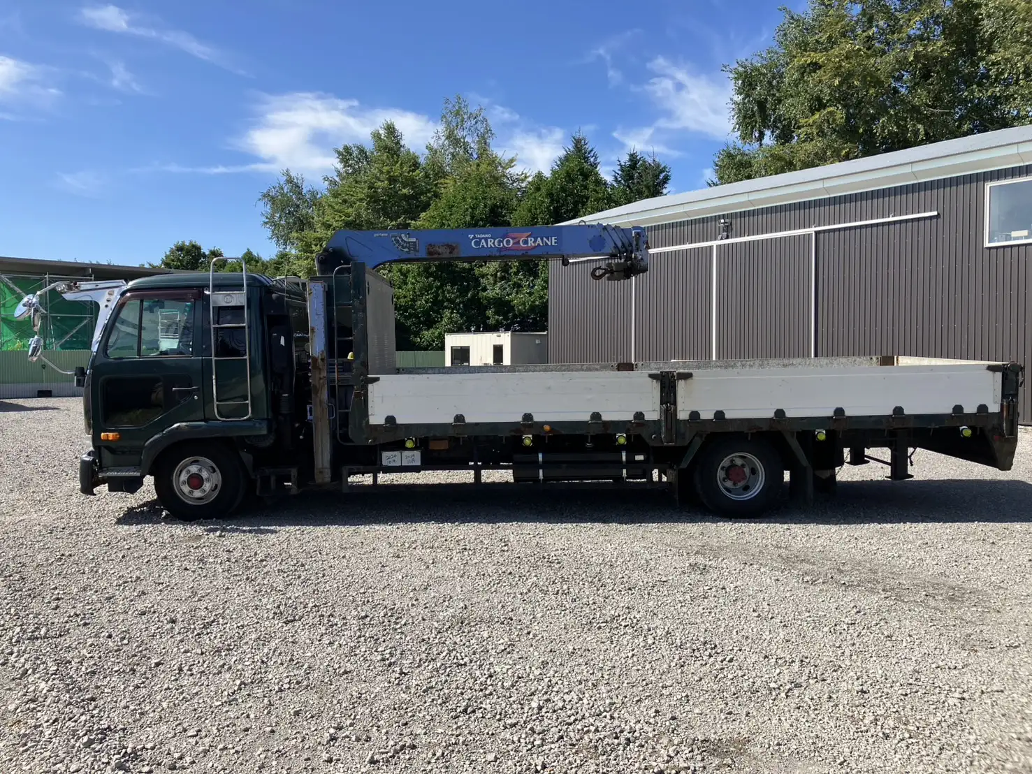 格安!平成13年 ニッサンディーゼル 増トンセルフクレーン 6メーターワイド 車検切れナンバー付きの画像2