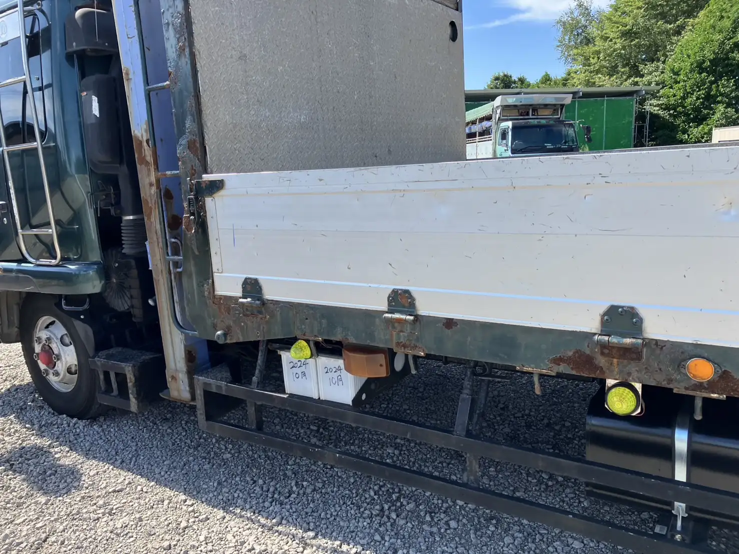 格安!平成13年 ニッサンディーゼル 増トンセルフクレーン 6メーターワイド 車検切れナンバー付きの画像17