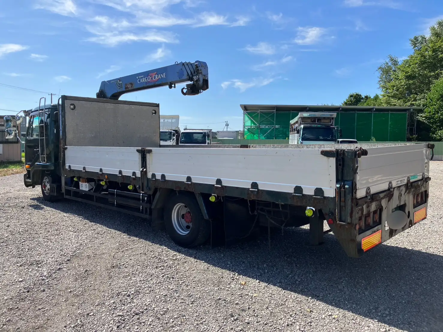 格安!平成13年 ニッサンディーゼル 増トンセルフクレーン 6メーターワイド 車検切れナンバー付きの画像3