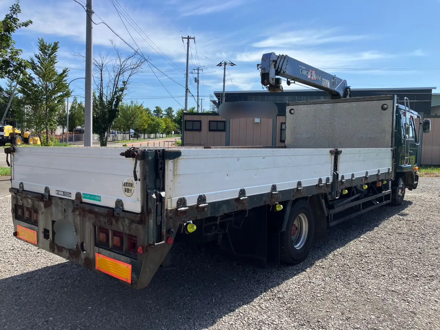 格安!平成13年 ニッサンディーゼル 増トンセルフクレーン 6メーターワイド 車検切れナンバー付きの画像5