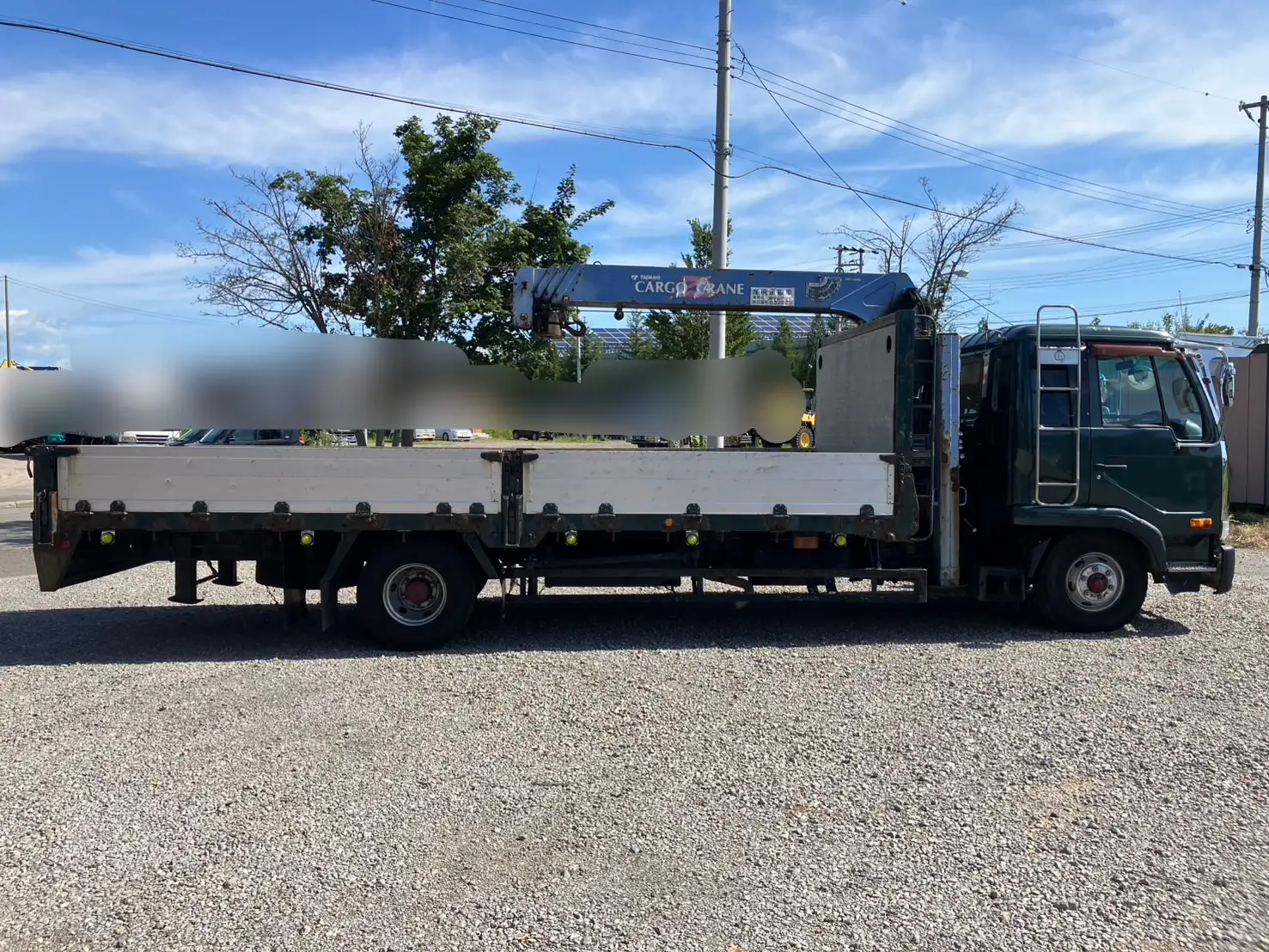 格安!平成13年 ニッサンディーゼル 増トンセルフクレーン 6メーターワイド 車検切れナンバー付きの画像6