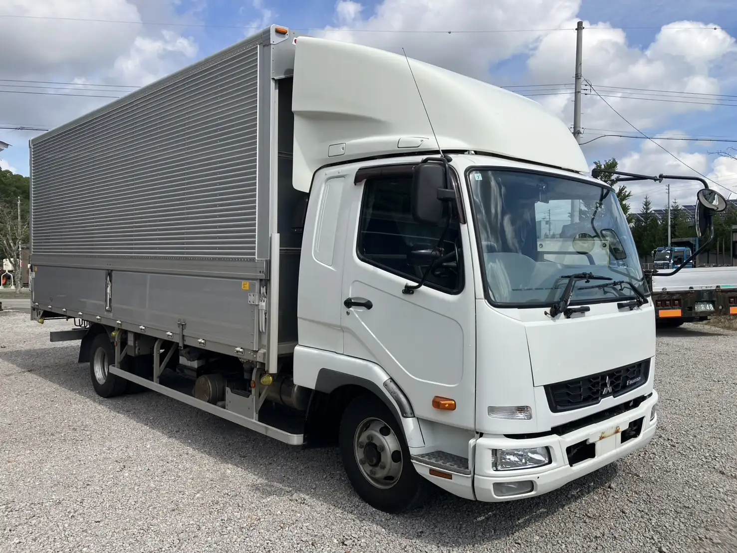 即戦力!(車検付R8.7)平成29年 三菱 4tウイング 6200ワイド リアエアサスの画像7