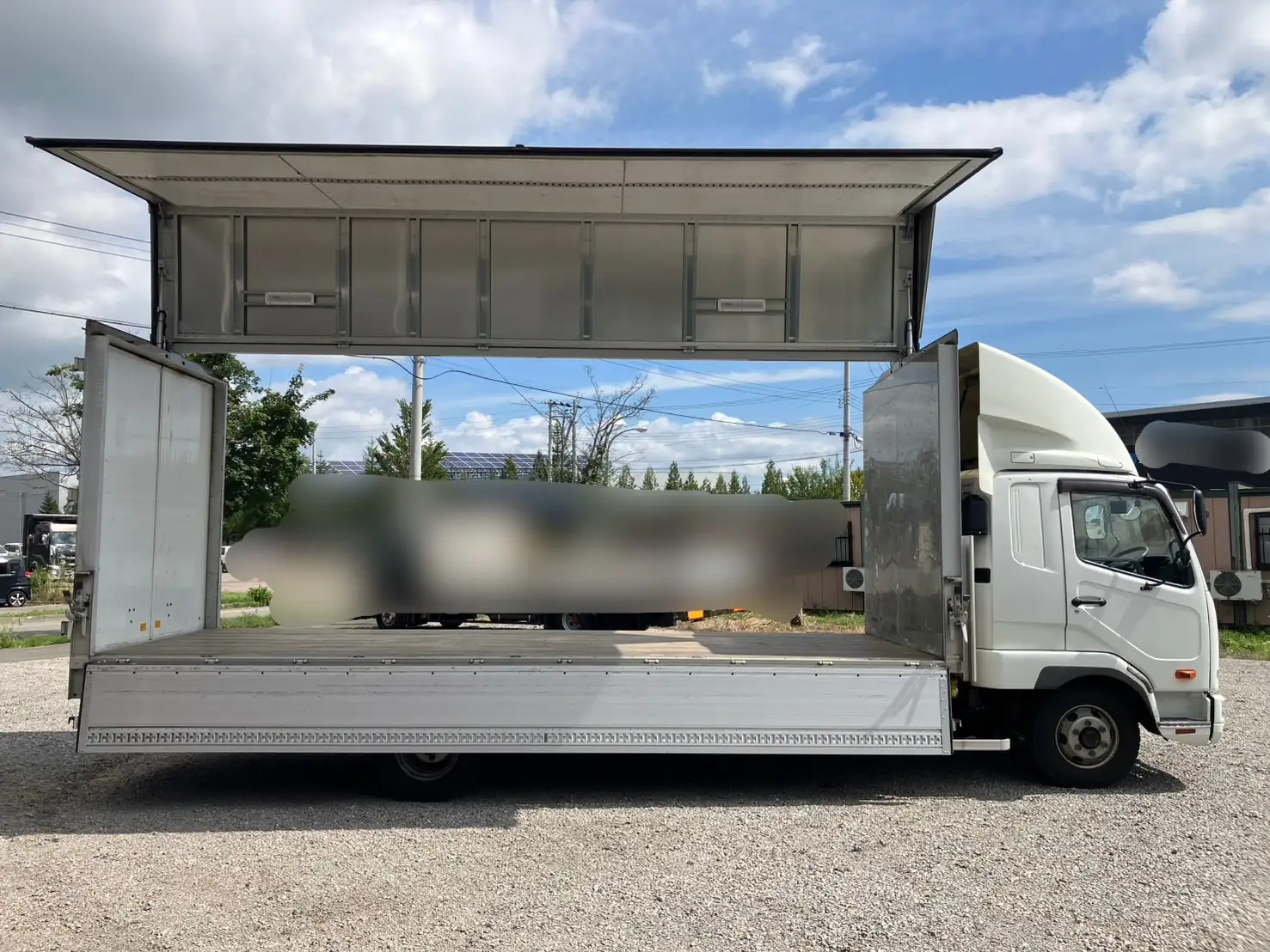 即戦力!(車検付R8.7)平成29年 三菱 4tウイング 6200ワイド リアエアサスの画像9