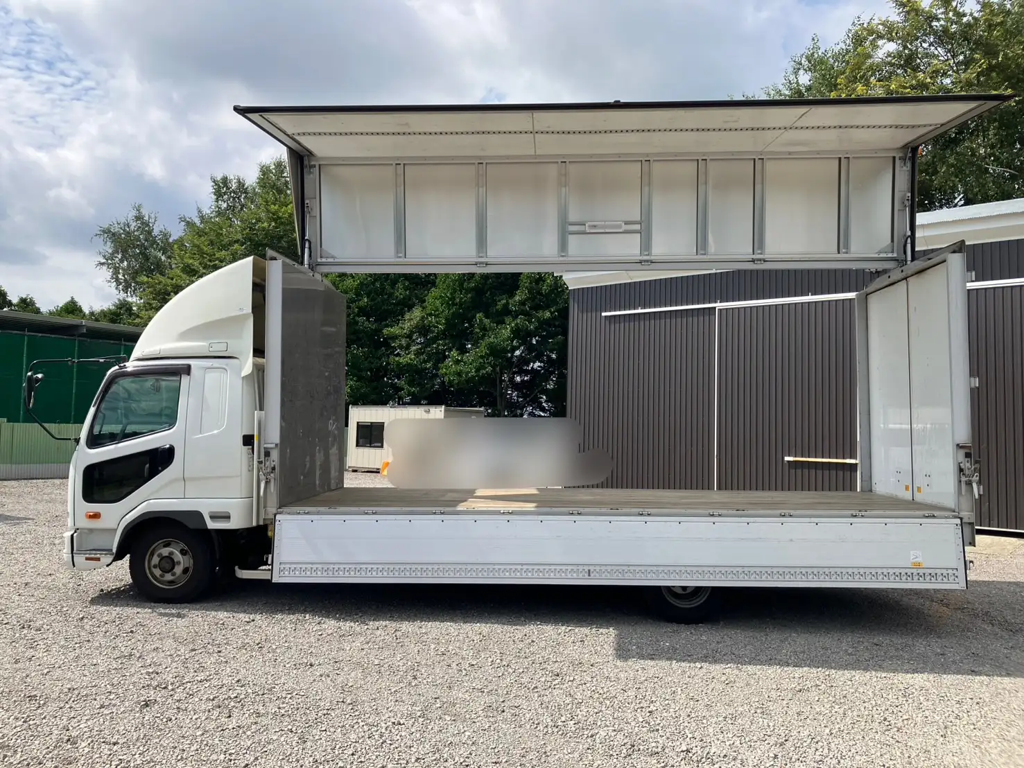 即戦力!(車検付R8.7)平成29年 三菱 4tウイング 6200ワイド リアエアサスの画像10