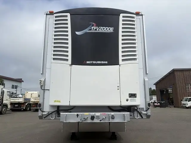 未使用車!車検付! 令和6年 トレクス 13m3軸冷凍ウィングトレーラー スーパーシングル エアサス(リフトアクスル中軸残し) 積載:24,300㎏の画像2