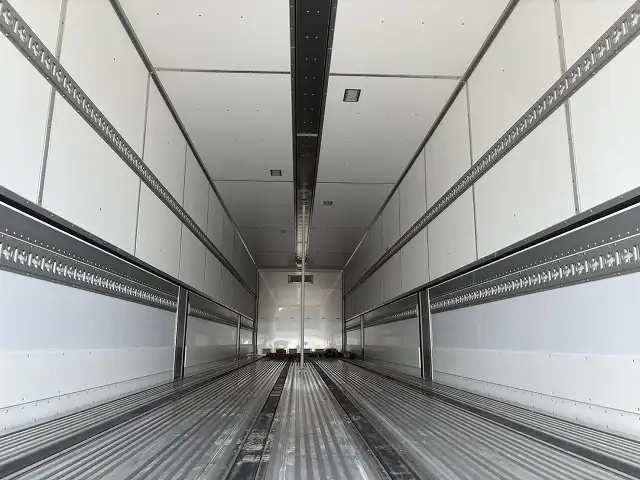 未使用車!車検付! 令和6年 トレクス 13m3軸冷凍ウィングトレーラー スーパーシングル エアサス(リフトアクスル中軸残し) 積載:24,300㎏の画像38