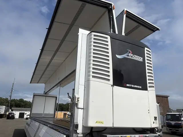 未使用車!車検付! 令和6年 トレクス 13m3軸冷凍ウィングトレーラー スーパーシングル エアサス(リフトアクスル中軸残し) 積載:24,300㎏の画像43