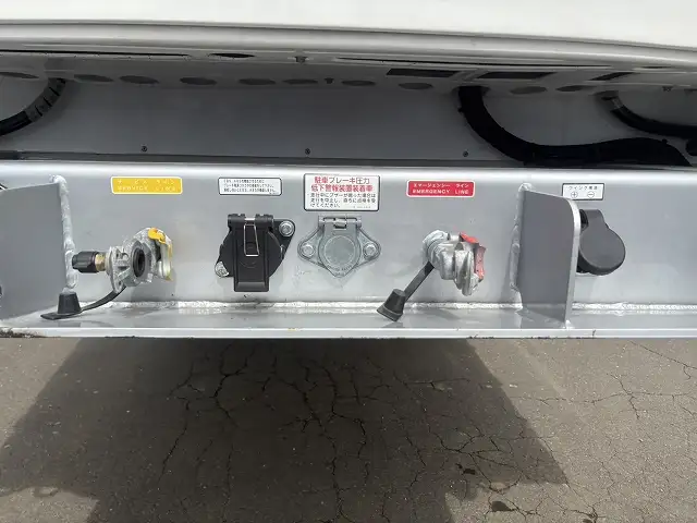 未使用車!車検付! 令和6年 トレクス 13m3軸冷凍ウィングトレーラー スーパーシングル エアサス(リフトアクスル中軸残し) 積載:24,300㎏の画像46