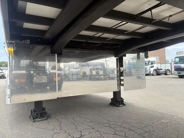 未使用車!車検付! 令和6年 トレクス 13m3軸冷凍ウィングトレーラー スーパーシングル エアサス(リフトアクスル中軸残し) 積載:24,300㎏の画像49