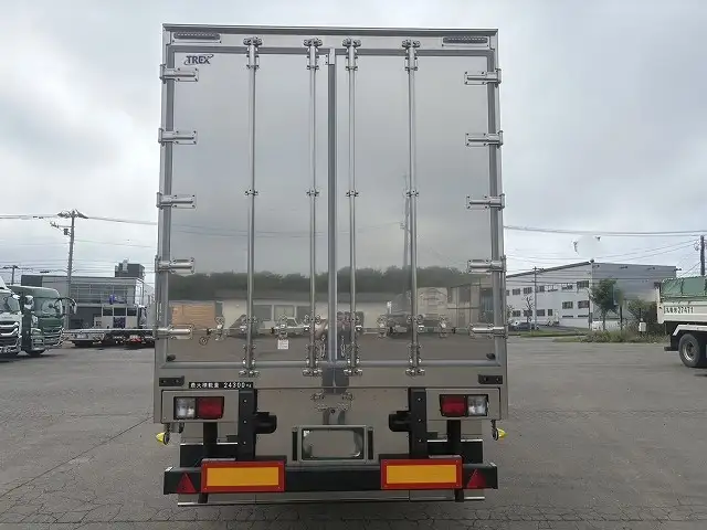 未使用車!車検付! 令和6年 トレクス 13m3軸冷凍ウィングトレーラー スーパーシングル エアサス(リフトアクスル中軸残し) 積載:24,300㎏の画像6