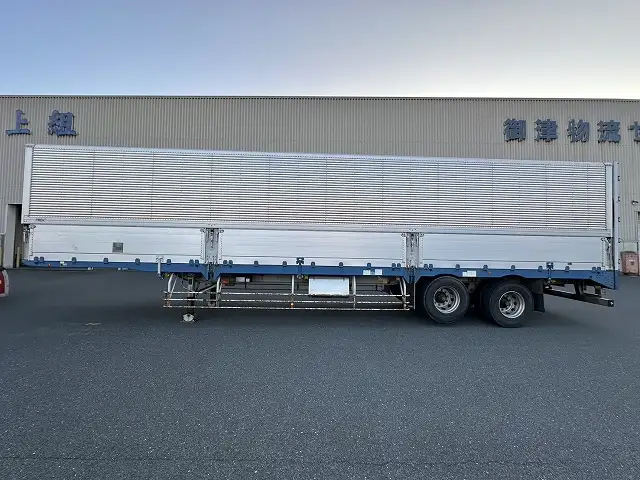 【愛知県豊橋市保管】平成26年 トレクス 13m2軸ウィングトレーラー 積載:20,200㎏ エアサス(リフトアクスル)第五輪荷重:9,430㎏以上の画像22