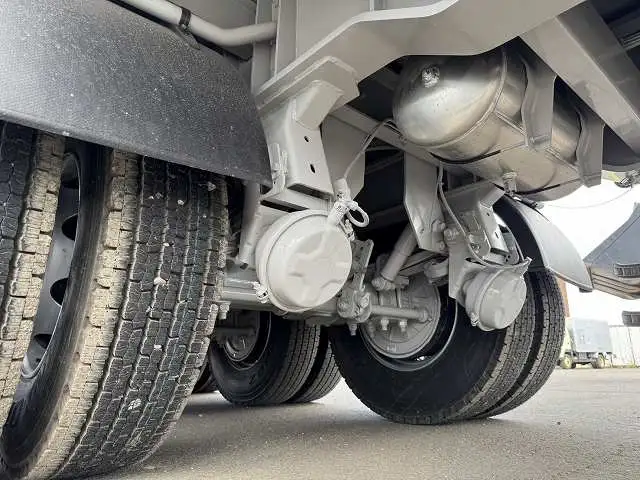 車検付き:令和8年9月21日 シングル引き可能 フルハーフ 14m3軸ウイングトレーラー 門口・蝶番ステンレス 中軸残しリフトアクスル 積載:26,100kg 第五輪荷重:11,150kg以上の画像19