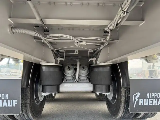 車検付き:令和8年9月21日 シングル引き可能 フルハーフ 14m3軸ウイングトレーラー 門口・蝶番ステンレス 中軸残しリフトアクスル 積載:26,100kg 第五輪荷重:11,150kg以上の画像20