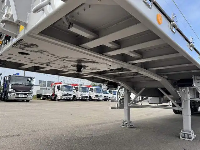 車検付き:令和8年9月21日 シングル引き可能 フルハーフ 14m3軸ウイングトレーラー 門口・蝶番ステンレス 中軸残しリフトアクスル 積載:26,100kg 第五輪荷重:11,150kg以上の画像24
