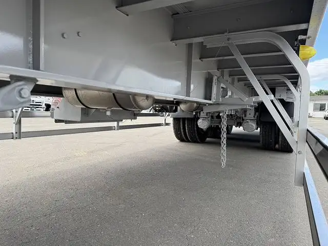 車検付き:令和8年9月21日 シングル引き可能 フルハーフ 14m3軸ウイングトレーラー 門口・蝶番ステンレス 中軸残しリフトアクスル 積載:26,100kg 第五輪荷重:11,150kg以上の画像27
