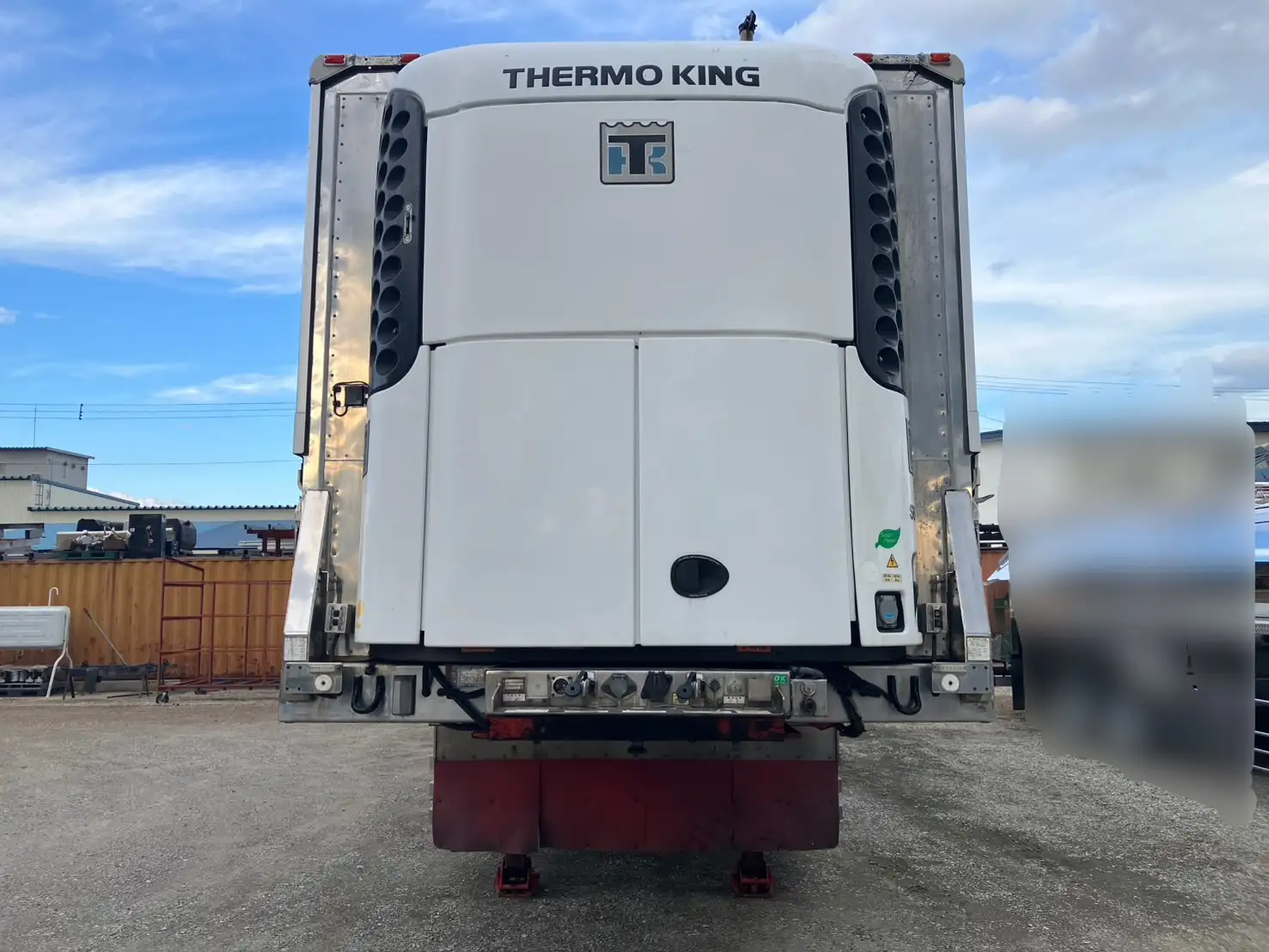 長期車検付（R8.7.24）平成21年　フルハーフ　13m2軸冷凍ウイングトレーラ　エアサス　積載：17,600kgの画像7