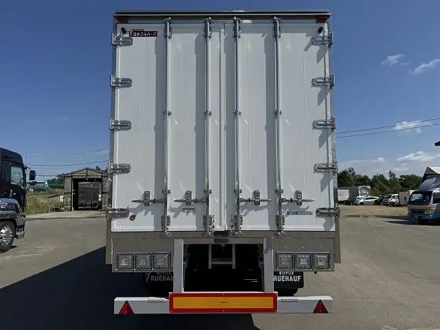 予備検：令和7年12月25日まで　フルハーフ　13m3軸ウイングトレーラー　ジョロダ4列　中軸残しリフトアクスル　積載：26,300kgの画像5