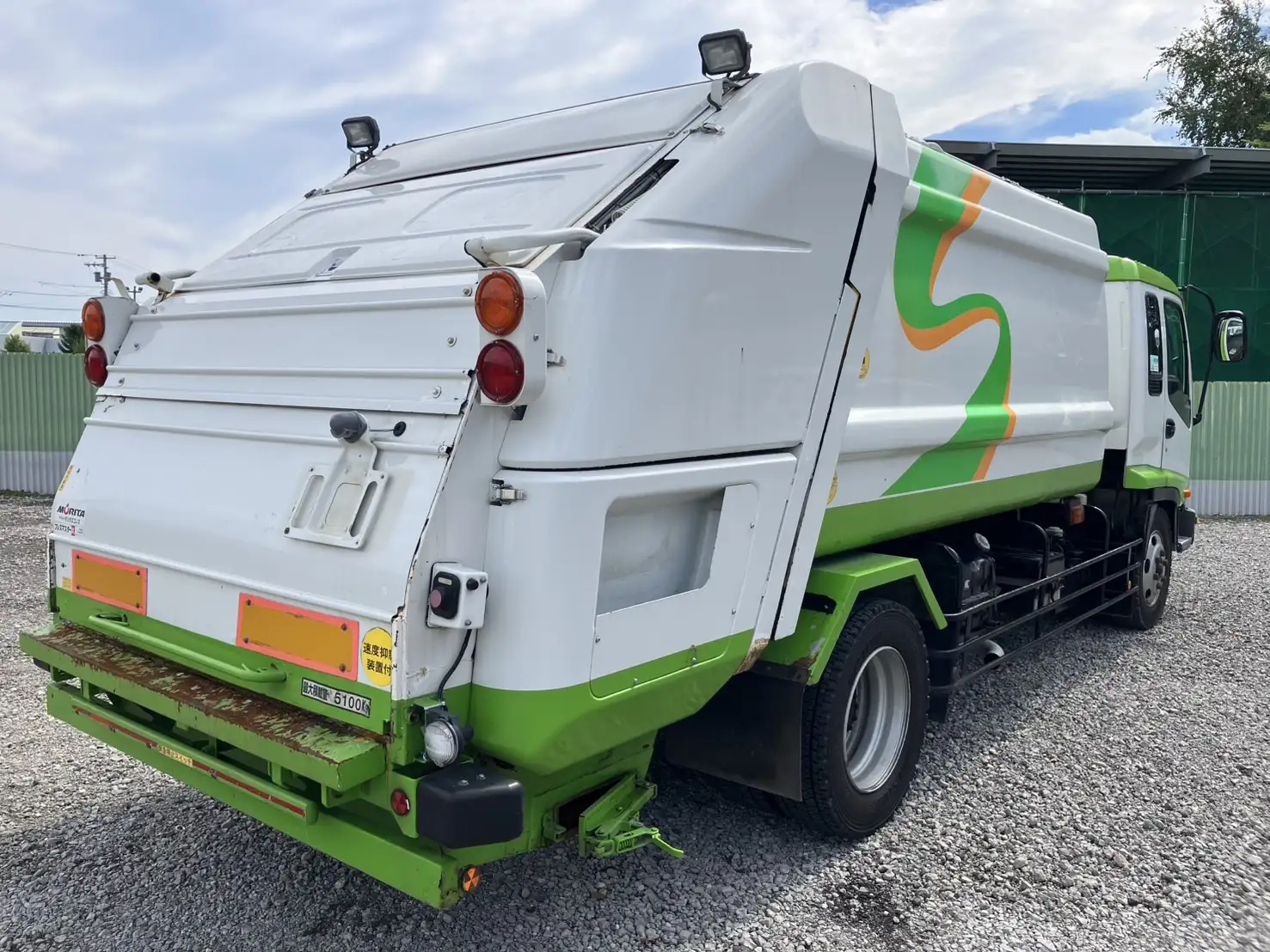 平成18年 いすゞ 増トン プレスパッカー モリタ製 10立米の画像5