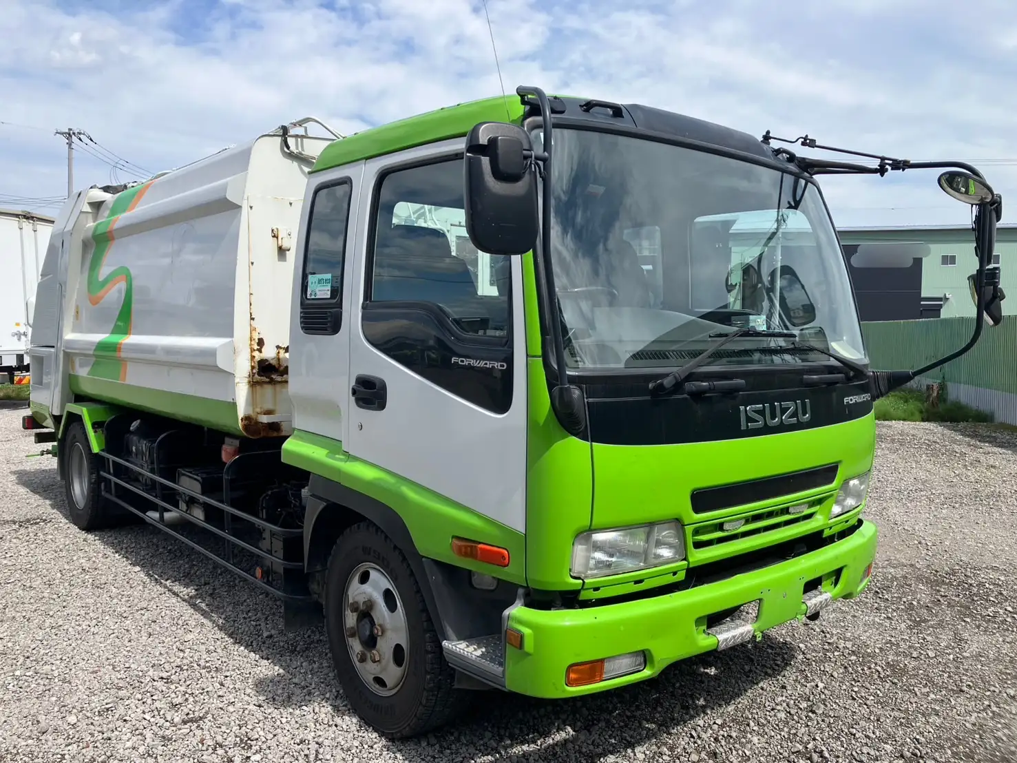 平成18年 いすゞ 増トン プレスパッカー モリタ製 10立米の画像7