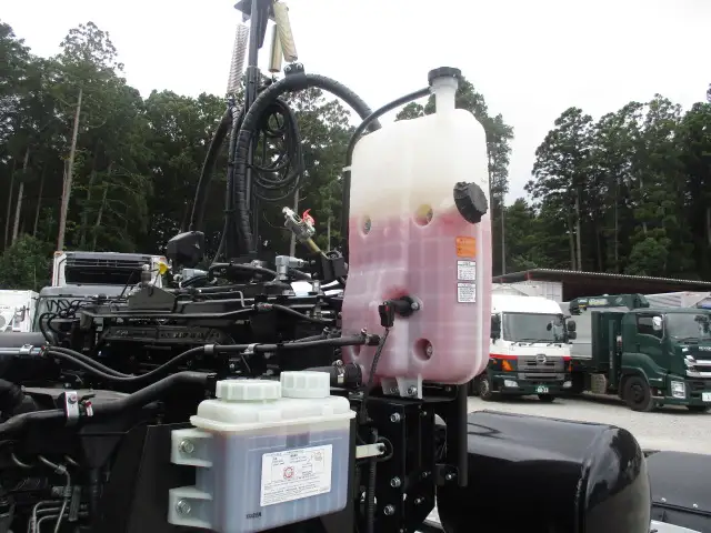 ★車検付R7.12.23迄★　未使用　令和6年 三菱ふそう　ダンプPTO付トラクターヘッド(ポンプ､タンク付)　極東　第五輪荷重11,500kg　　の画像54