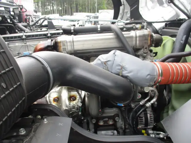 ★車検付R7.12.23迄★　未使用　令和6年 三菱ふそう　ダンプPTO付トラクターヘッド(ポンプ､タンク付)　極東　第五輪荷重11,500kg　　の画像55